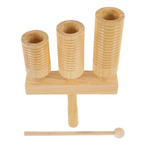 VICASKY 1 Satz Hölzerne Rhythmusinstrumente für Kleinkinder Doppeltonblock Orff Schlaginstrument für Fördert Hand Auge Koordination und Musikalische Entdeckung für Kleinkinder VICASKY 1 Satz Hölzerne Rhythmusinstrumente für Kleinkinder Doppeltonblock Orff Schlaginstrument für Fördert Hand Auge Koordination und Musikalische Entdeckung für Kleinkinder von VICASKY