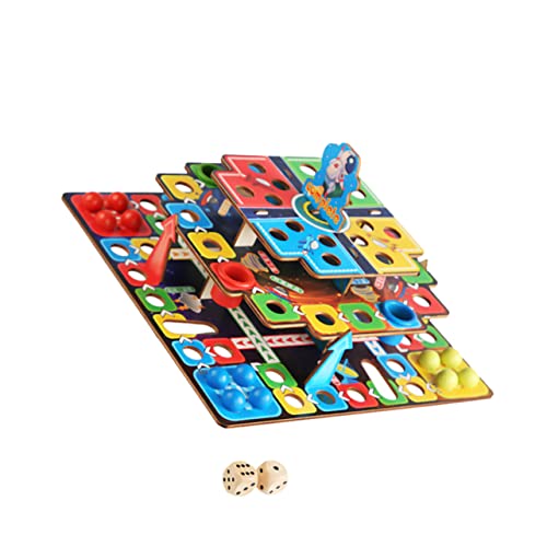 VICASKY 1 Satz Hölzernen Fliegender Schach Flugschach Fliegendes Schach Für Frühes Bildungsspielzeug Interaktives Eltern-Kind-Spiel Lernspielzeug Für Bunt VICASKY 1 Satz Hölzernen Fliegender Schach Flugschach Fliegendes Schach Für Frühes Bildungsspielzeug Interaktives Eltern-Kind-Spiel Lernspielzeug Für Bunt von VICASKY