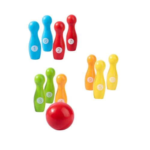VICASKY 1 Satz Hölzernes Zahlen-Bowling Bowling Set weinachtsgeschenke Boy Toys spielsachen игрушки для девочек Bildungsbedarf Bowling-Spielset für VICASKY 1 Satz Hölzernes Zahlen-Bowling Bowling Set weinachtsgeschenke Boy Toys spielsachen игрушки для девочек Bildungsbedarf Bowling-Spielset für von VICASKY