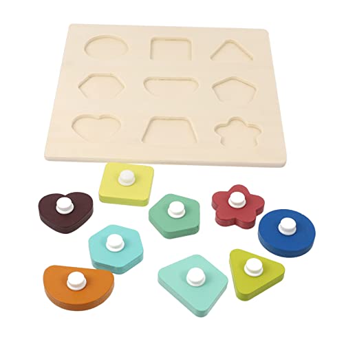 VICASKY 1 Satz Holz Puzzle Spielbrett Cartoon Formen und Farben Lernspielzeug für Pädagogisches Holzspielzeug Kognitiven und Logischen Fähigkeiten VICASKY 1 Satz Holz Puzzle Spielbrett Cartoon Formen und Farben Lernspielzeug für Pädagogisches Holzspielzeug Kognitiven und Logischen Fähigkeiten von VICASKY