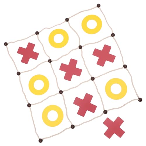 VICASKY 1 Satz Holz Schachspiel für Robustes Schachbrettspiel aus Holz für Drinnen und Draußen für Familienaktivitäten und Partys Sicheres für Junge und Jungen von VICASKY