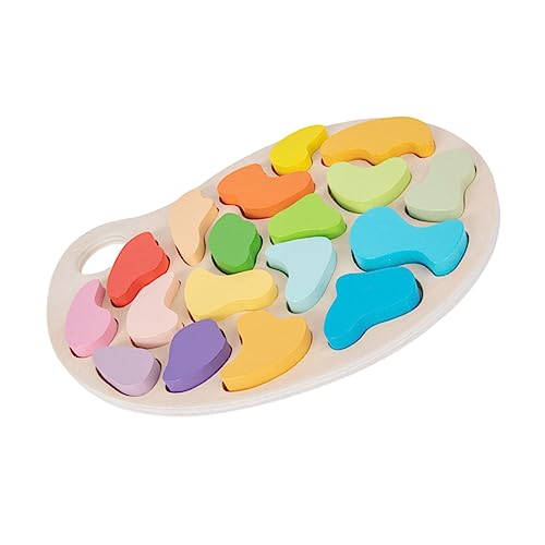 VICASKY 1 Satz Holzpalette Bausteine Kindergarten -puzzlespielzeug Kleinkind -bildungsspielzeug Puzzle- Aus Holz Puzzlebrett Aus Holz Vorschullernspielzeug Kinderspielzeug VICASKY 1 Satz Holzpalette Bausteine Kindergarten -puzzlespielzeug Kleinkind -bildungsspielzeug Puzzle- Aus Holz Puzzlebrett Aus Holz Vorschullernspielzeug Kinderspielzeug von VICASKY