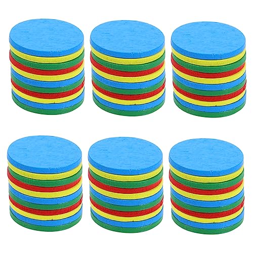 VICASKY Brettspiel-Chips-Spielzeug-Set 128-teilig Aus Holz Sicher Für Die Freizeit Von Jungen Und Mädchen VICASKY Brettspiel-Chips-Spielzeug-Set 128-teilig Aus Holz Sicher Für Die Freizeit Von Jungen Und Mädchen von VICASKY