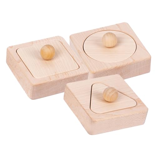 VICASKY 1 Satz Holzspielzeug für Geometrische Formen Sortierspielzeug Lernspielzeug Kreativen und Logischen Denkfähigkeiten für Kleinkinder Ab Jahr Sicher und Robust VICASKY 1 Satz Holzspielzeug für Geometrische Formen Sortierspielzeug Lernspielzeug Kreativen und Logischen Denkfähigkeiten für Kleinkinder Ab Jahr Sicher und Robust von VICASKY