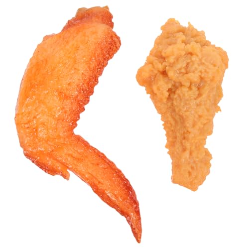 VICASKY 1 Satz Imitation Hähnchenflügel Drumstick Modell Teiliges Realistische Lebensmitteldekoration für Werbung Partys Fotografie Heimdeko Hochwertige Verarbeitung Wiederverwendbar VICASKY 1 Satz Imitation Hähnchenflügel Drumstick Modell Teiliges Realistische Lebensmitteldekoration für Werbung Partys Fotografie Heimdeko Hochwertige Verarbeitung Wiederverwendbar von VICASKY
