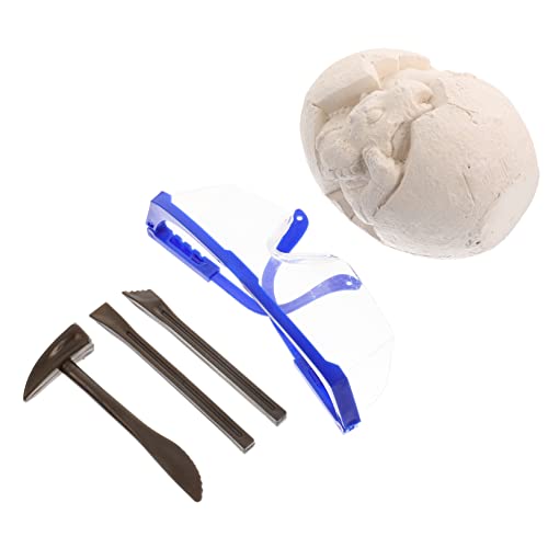 VICASKY 1 Satz Interaktives Dinosaurier Knochen Modellspielzeugset für DIY Archaeologie Kit Lernspielzeug Kreativität und Geduld von VICASKY