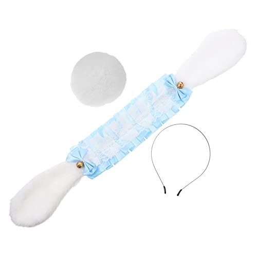 VICASKY 1 Satz Kaninchen für Cosplay Karneval und Festivals Süßes Accessoire VICASKY 1 Satz Kaninchen für Cosplay Karneval und Festivals Süßes Accessoire von VICASKY