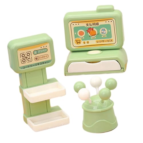 VICASKY 1 Satz Kassenmodell replikas Replica Spielgefährte Box Sets Box-Set Miniatur-Registrierkasse Interaktives für die Registrierkasse Spielspielzeug aufbewahren Plastik Green VICASKY 1 Satz Kassenmodell replikas Replica Spielgefährte Box Sets Box-Set Miniatur-Registrierkasse Interaktives für die Registrierkasse Spielspielzeug aufbewahren Plastik Green von VICASKY