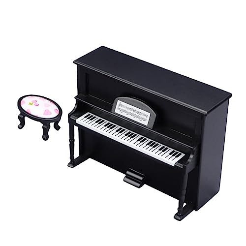 VICASKY 1 Satz Klavier Ornamente Mini-hausklavier Mini-hausverzierung Mini-hausdekoration Miniaturmöbel Mini Möbel Vintage-Klavier Mini-hausmodell Miniatur-klaviermodell Holz Black VICASKY 1 Satz Klavier Ornamente Mini-hausklavier Mini-hausverzierung Mini-hausdekoration Miniaturmöbel Mini Möbel Vintage-Klavier Mini-hausmodell Miniatur-klaviermodell Holz Black von VICASKY