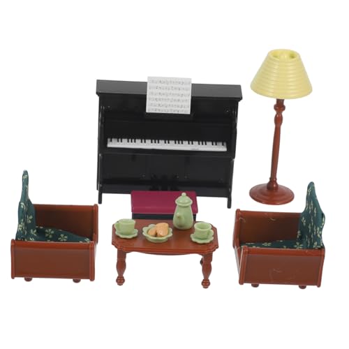 VICASKY 1 Satz Klavier Set mit Möbeln für Puppenhaus Dekoration für Miniaturszenen für Puppenhaus Zubehör Perfektes VICASKY 1 Satz Klavier Set mit Möbeln für Puppenhaus Dekoration für Miniaturszenen für Puppenhaus Zubehör Perfektes von VICASKY