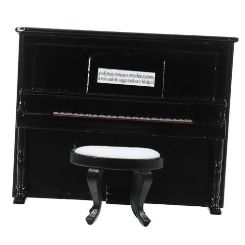VICASKY 1 Satz Klavierstütze Zubehör mini Puppenhaus-Szenenmodell Klavier-Kinderspielzeug Klavier vorgeben bastelzeug essstühle Piano Miniatur-Puppenhauszubehör Miniaturmöbel Holz Black VICASKY 1 Satz Klavierstütze Zubehör mini Puppenhaus-Szenenmodell Klavier-Kinderspielzeug Klavier vorgeben bastelzeug essstühle Piano Miniatur-Puppenhauszubehör Miniaturmöbel Holz Black von VICASKY