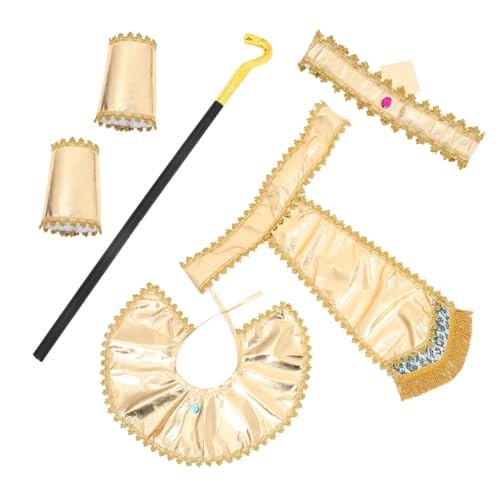 VICASKY Realistisches Herren-Outfit Im Ägyptischen -Stil mit Zubehör für Rollenspiele und Themenpartys VICASKY Realistisches Herren-Outfit Im Ägyptischen -Stil mit Zubehör für Rollenspiele und Themenpartys von VICASKY