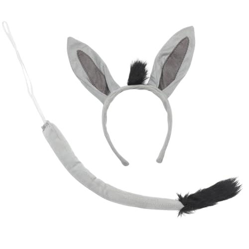 VICASKY 1 Satz Kostümset mit Haarreif und Tierkostüm Zubehör für Karneval Mottoparty und Halloween Bequeme und Langlebige Materialien für Erwachsene VICASKY 1 Satz Kostümset mit Haarreif und Tierkostüm Zubehör für Karneval Mottoparty und Halloween Bequeme und Langlebige Materialien für Erwachsene von VICASKY