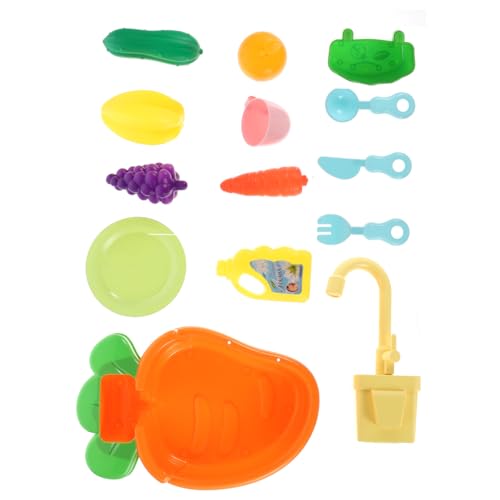 VICASKY 1 Satz Küchenspielzeug Für Babyspielzeug Für Elektrische Geschirrspülmaschinen Für Haushaltsgeräte Arbeiten Waschbecken Plastik Orange VICASKY 1 Satz Küchenspielzeug Für Babyspielzeug Für Elektrische Geschirrspülmaschinen Für Haushaltsgeräte Arbeiten Waschbecken Plastik Orange von VICASKY