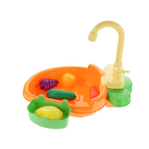 VICASKY 1 Satz Küchenspielzeug für Kinderspielzeug Babyspielzeug Arbeiten Waschbecken Hausspielzeug für Küchengeräte Plastik Orange VICASKY 1 Satz Küchenspielzeug für Kinderspielzeug Babyspielzeug Arbeiten Waschbecken Hausspielzeug für Küchengeräte Plastik Orange von VICASKY