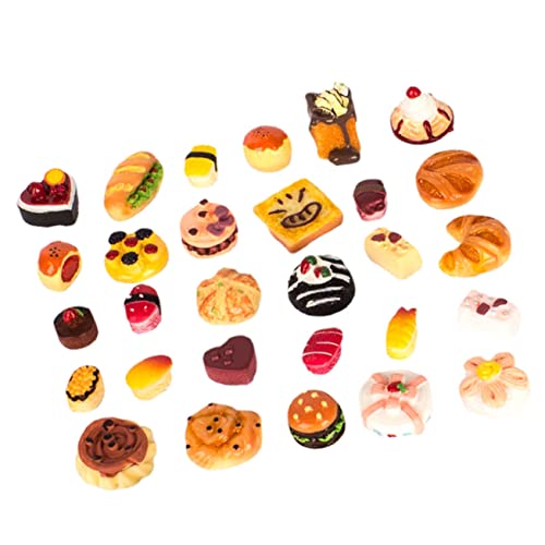 VICASKY Miniatur Dessert Set Für Puppenhaus Spielzeug Set Mit Fake Kuchen Brot Und Sushi Realistische Miniature Lebensmittel Für Rollenspiele Und Dekoration VICASKY Miniatur Dessert Set Für Puppenhaus Spielzeug Set Mit Fake Kuchen Brot Und Sushi Realistische Miniature Lebensmittel Für Rollenspiele Und Dekoration von VICASKY