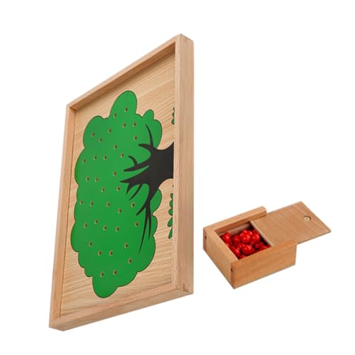 VICASKY Felly Montessori Spielzeug Spielzeug 1 Satz Lehrmittel Zum Apfelzählen - - Lehrreich Passendes Äpfel Zählen Spielvorrat Pädagogischer Für DIY Puzzle Green Hölzern VICASKY Felly Montessori Spielzeug Spielzeug 1 Satz Lehrmittel Zum Apfelzählen - - Lehrreich Passendes Äpfel Zählen Spielvorrat Pädagogischer Für DIY Puzzle Green Hölzern von VICASKY