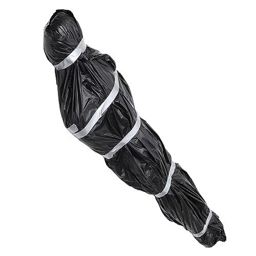 VICASKY 1 Satz Leichenstütze außen Figur Halloween-Schädel-Ornamente Herbstdekoration beängstigend Halloween Horror Halloween grusel Tatortdekorationen Halloween-Leichen- PVC Black von VICASKY