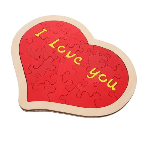 VICASKY 1 Satz Liebespuzzlespielzeug Herzen Liebesrätsel Ehemann Handgemachtes Puzzle Ich Liebe Dich, Puzzle Valentinstag Herz Gegenwärtig Jubiläum Hochzeitstag Holz Rot VICASKY 1 Satz Liebespuzzlespielzeug Herzen Liebesrätsel Ehemann Handgemachtes Puzzle Ich Liebe Dich, Puzzle Valentinstag Herz Gegenwärtig Jubiläum Hochzeitstag Holz Rot von VICASKY