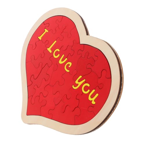 VICASKY 1 Satz Liebespuzzlespielzeug herzförmiges Puzzle Hochzeit Valentinstag Herz Form Jubiläum Herzen Vorschlag Requisiten Herz-Puzzle leer kleine Rätsel Dekorationen heiraten Holz rot VICASKY 1 Satz Liebespuzzlespielzeug herzförmiges Puzzle Hochzeit Valentinstag Herz Form Jubiläum Herzen Vorschlag Requisiten Herz-Puzzle leer kleine Rätsel Dekorationen heiraten Holz rot von VICASKY