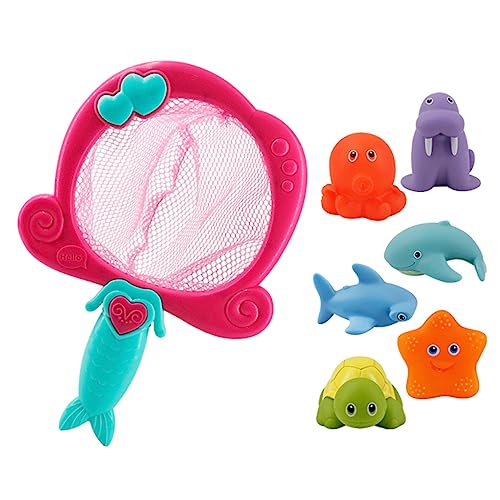 VICASKY Wasserspielzeug in Cartoon-tierform Rote Meerjungfrau Bade- Und Angelset Baby-badespielzeug Badespielzeug Für Kinder Badespielzeug Für Kleinkinder Fröhliche Badezeit VICASKY Wasserspielzeug in Cartoon-tierform Rote Meerjungfrau Bade- Und Angelset Baby-badespielzeug Badespielzeug Für Kinder Badespielzeug Für Kleinkinder Fröhliche Badezeit von VICASKY