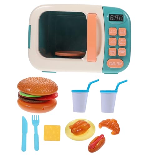 VICASKY 1 Satz Mikrowelle für küchenspielzeug für Kitchen Toys for Haushaltsgeräte Mini-Küchengeschirr-Modell Mini-Mikrowellenmodell Plastik Green VICASKY 1 Satz Mikrowelle für küchenspielzeug für Kitchen Toys for Haushaltsgeräte Mini-Küchengeschirr-Modell Mini-Mikrowellenmodell Plastik Green von VICASKY