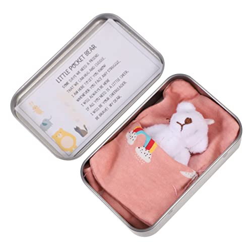 VICASKY 1 Satz Mini Bär Plüschfigur mit Box Süßes Kuscheltier für Kinderzimmer Deko für Geburtstagsfeiern Hochzeiten Feiertage Realistisches Design VICASKY 1 Satz Mini Bär Plüschfigur mit Box Süßes Kuscheltier für Kinderzimmer Deko für Geburtstagsfeiern Hochzeiten Feiertage Realistisches Design von VICASKY