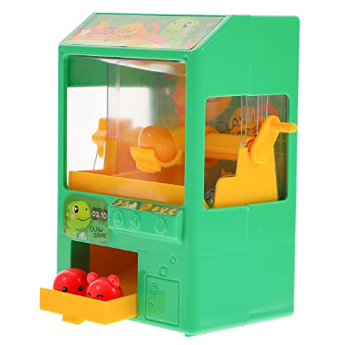 VICASKY 1 Satz Mini-Klauen-Klauenmaschine Flugzeugspielzeug Pop- für kinderspielzeug Brettspiel lustiges Ballgreifspielzeug Plastik Green von VICASKY