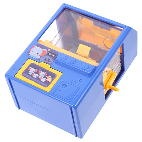 VICASKY 1 Satz Mini-Klauen-Klauenmaschine Kinderspielzeug Junge Kinderspiele Toys Kognitives Klauenspielzeug für Candy-Claw-Spiel Plastik Yellow VICASKY 1 Satz Mini-Klauen-Klauenmaschine Kinderspielzeug Junge Kinderspiele Toys Kognitives Klauenspielzeug für Candy-Claw-Spiel Plastik Yellow von VICASKY