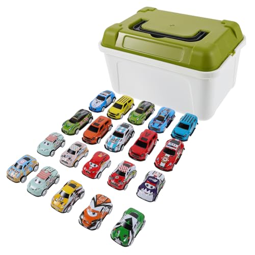 VICASKY 1 Satz Mini Pull Back Auto für Teiliges Aufziehfahrzeug mit Sammelbehälter Leicht und Batteriefrei Jungen und Fördert die Gehirnentwicklung und Motorik VICASKY 1 Satz Mini Pull Back Auto für Teiliges Aufziehfahrzeug mit Sammelbehälter Leicht und Batteriefrei Jungen und Fördert die Gehirnentwicklung und Motorik von VICASKY