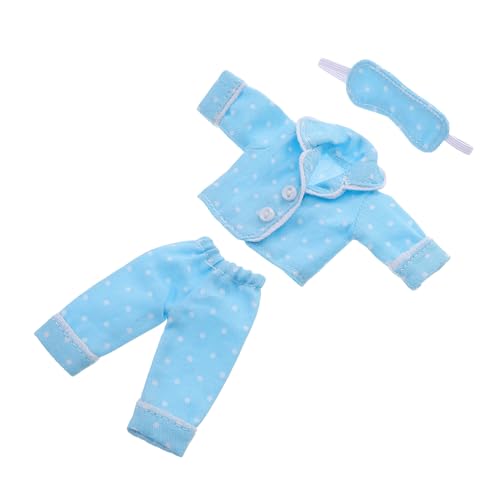 VICASKY 1 Satz Mini Puppen Schlafanzug mit Augenmaske DIY Bekleidungsaccessoires für Babyfiguren für Verschiedene Puppen und Spielzeuge aus Bequemen Materialien Gefertigt VICASKY 1 Satz Mini Puppen Schlafanzug mit Augenmaske DIY Bekleidungsaccessoires für Babyfiguren für Verschiedene Puppen und Spielzeuge aus Bequemen Materialien Gefertigt von VICASKY