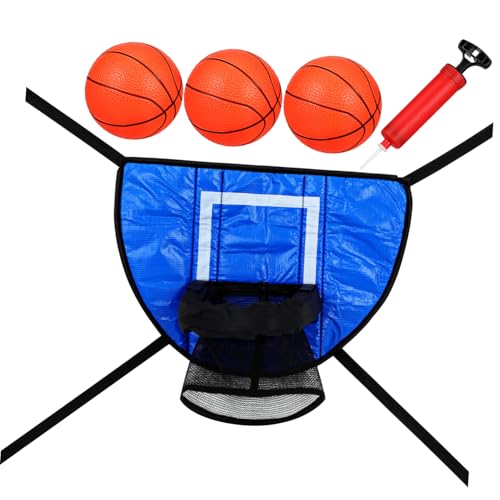VICASKY Mini-Trampolin-basketballkorb-Set – Basketball-zubehör Indoor-schlafzimmerkorb Trampolin-Spielzeug Für Kinder von VICASKY