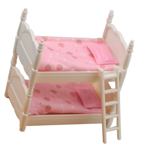 VICASKY 1 Satz Mini-schlafzimmerbett Mini-etagenbett Bettpuppen-minimodelle Lebensspielszenenmodell 18 Puppenbügel Miniatur-Puppen-etagenbett Puppenhausmöbel Puppenhaus Babywiege Stoff VICASKY 1 Satz Mini-schlafzimmerbett Mini-etagenbett Bettpuppen-minimodelle Lebensspielszenenmodell 18 Puppenbügel Miniatur-Puppen-etagenbett Puppenhausmöbel Puppenhaus Babywiege Stoff von VICASKY