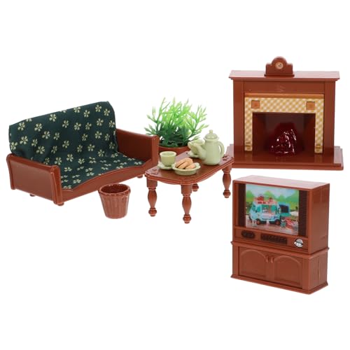 VICASKY 1 Satz Mini-spielzeugset Miniatur-Sofa- Mini-Ornamente Zum Basteln Puppenhaus-möbelset Mini Möbel Modell Für Puppenhausmöbel Puppenhaus Möbel Mini-Sofa Plastik Brown VICASKY 1 Satz Mini-spielzeugset Miniatur-Sofa- Mini-Ornamente Zum Basteln Puppenhaus-möbelset Mini Möbel Modell Für Puppenhausmöbel Puppenhaus Möbel Mini-Sofa Plastik Brown von VICASKY