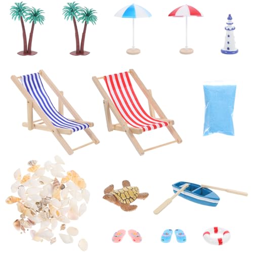 VICASKY Miniatur-Ornament Im Strandstil Szenendekor Szenendekor Realistisches Spielzeug VICASKY Miniatur-Ornament Im Strandstil Szenendekor Szenendekor Realistisches Spielzeug von VICASKY