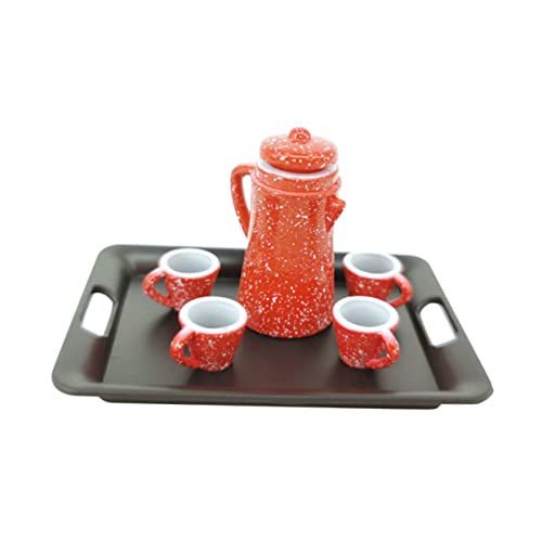 VICASKY 1 Satz Mini- tiegerbalm red blackh Art Crafts ösch Noir Model swor Möbelmodell kleine Hausmöbel kleines Hausmodell DIY zubehör Modell Legierung von VICASKY