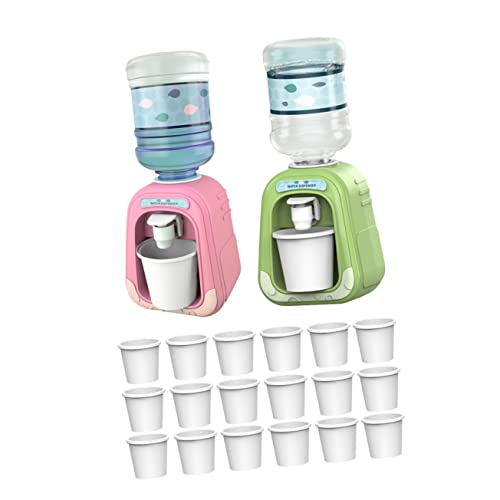 VICASKY 1 Satz Mini-wasserspender So Tun, Als Ob Wäre Für Kleine Mädchen Mini- Kinderspielzeug Lustiger Wasserbrunnen Spielzeuge Kleiner Wasserspender Plastik von VICASKY