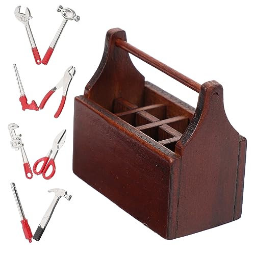 VICASKY 1 Satz Miniatur-mini-hauszubehör Mini- -mini-Werkzeuge Miniaturen Mini-hauszubehör Mini- - Miniatur-werkzeugspielzeug Stellen Sie Sich Spielzeugornamente Vor Metall von VICASKY