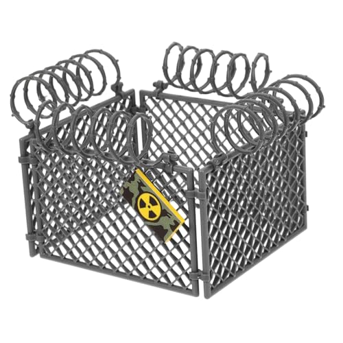 VICASKY 1 Satz Miniaturzaun Spielset aus Abs Kunststoff Schutzzaun für Bauernhoftiere und DIY Szenen Kreative Gestaltung für Erwachsene Robust und Vielseitig Einsetzbar VICASKY 1 Satz Miniaturzaun Spielset aus Abs Kunststoff Schutzzaun für Bauernhoftiere und DIY Szenen Kreative Gestaltung für Erwachsene Robust und Vielseitig Einsetzbar von VICASKY
