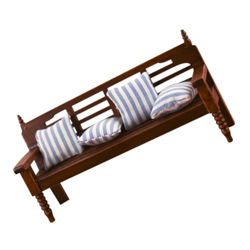 VICASKY 1 Satz Multiplayer-Stuhl Modell winzige Wohnmöbel Kissen Dekoration Bänke im Freien Cute Decor Retro Styles Holzmodell holzspielzeug stylingo Mini-Basteldekore Mini- - Tuch VICASKY 1 Satz Multiplayer-Stuhl Modell winzige Wohnmöbel Kissen Dekoration Bänke im Freien Cute Decor Retro Styles Holzmodell holzspielzeug stylingo Mini-Basteldekore Mini- - Tuch von VICASKY