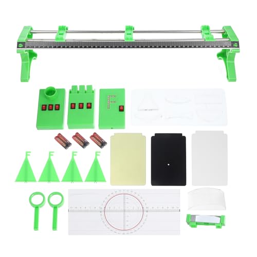 1 Satz Physikalische Optik Experiment Kit, Optische Instrumente Physik Experimente Mit Strom Optik Experiment Set Wissenschaft Ausrüstung Physik-Experimentierset Lehrinstrument Ausrüstung von VICASKY