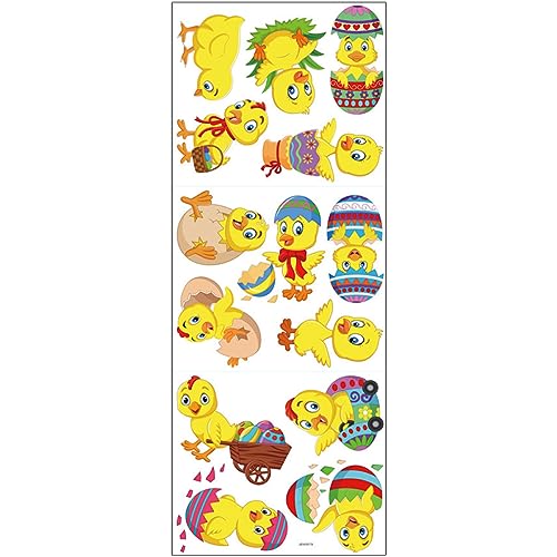 VICASKY 1 Satz Osteraufkleber Cartoon-küken-Aufkleber Küken-Aufkleber- Kinderzimmer Aufkleber Ostern Klammert Sich Abnehmbarer Raumaufkleber Osterdekore Wandtattoo Huhn PVC VICASKY 1 Satz Osteraufkleber Cartoon-küken-Aufkleber Küken-Aufkleber- Kinderzimmer Aufkleber Ostern Klammert Sich Abnehmbarer Raumaufkleber Osterdekore Wandtattoo Huhn PVC von VICASKY