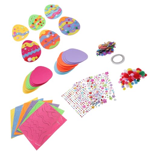 VICASKY 1 Satz Osterei-Bastelset Easter Egg Decoration dekorationsset für Ostereier Ostern Geschenkidee Ostern Party Dekoration Festival-Party-Zubehör Ostern DIY Bastelset Plastik VICASKY 1 Satz Osterei-Bastelset Easter Egg Decoration dekorationsset für Ostereier Ostern Geschenkidee Ostern Party Dekoration Festival-Party-Zubehör Ostern DIY Bastelset Plastik von VICASKY