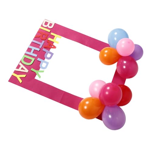 VICASKY Feierlicher Bilderrahmen „Happy Birthday“ Als Dekoration für Die Babyparty von VICASKY