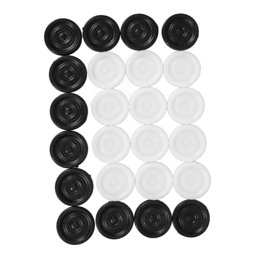 VICASKY 1 Satz Plastik Schachfiguren und Dame Spielsteine Kunststoff Brettspiel Zubehör für Schach und für Spiele und Kunstprojekte VICASKY 1 Satz Plastik Schachfiguren und Dame Spielsteine Kunststoff Brettspiel Zubehör für Schach und für Spiele und Kunstprojekte von VICASKY