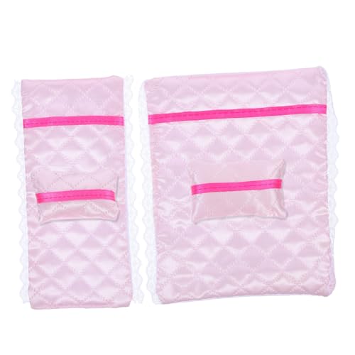 VICASKY 1 Satz Puppe Baumwollkissenbezug Etagenbett Für Puppen Puppenhausrahmen Etagenbetten Für Puppenhäuser Bettzubehör Puppenhauszubehör Puppenhausbett Schlafzimmerzubehör Rosa Stoff VICASKY 1 Satz Puppe Baumwollkissenbezug Etagenbett Für Puppen Puppenhausrahmen Etagenbetten Für Puppenhäuser Bettzubehör Puppenhauszubehör Puppenhausbett Schlafzimmerzubehör Rosa Stoff von VICASKY