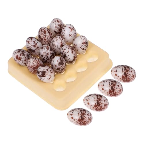 VICASKY 1 Satz Puppenhaus Miniaturhaus Modell Eierablage Babyspielzeug gefüllte Eierbehälter mit Deckel Eierkorb gefälschte Eier Miniaturen Heimdekorationen Küchenei- Abs Coffee VICASKY 1 Satz Puppenhaus Miniaturhaus Modell Eierablage Babyspielzeug gefüllte Eierbehälter mit Deckel Eierkorb gefälschte Eier Miniaturen Heimdekorationen Küchenei- Abs Coffee von VICASKY