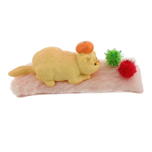 VICASKY Kätzchen Modell Puppenhaus Miniaturen Katze Figuren Puppenhaus Möbel Plüsch Katze Modell Set VICASKY Kätzchen Modell Puppenhaus Miniaturen Katze Figuren Puppenhaus Möbel Plüsch Katze Modell Set von VICASKY