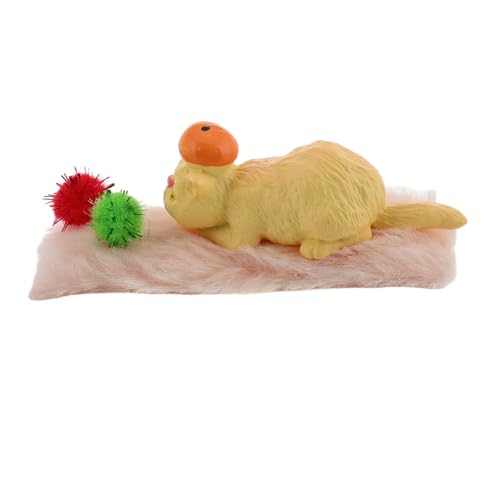 VICASKY 1 Satz Puppenhauskatze Miniatur-kätzchen-Ornamente Lebensechtes Kätzchen Winzige Dinge Miniaturen Kätzchen Basteln Mini-katzenfiguren Simulation Tiermodell Katzenpuppen Plastik VICASKY 1 Satz Puppenhauskatze Miniatur-kätzchen-Ornamente Lebensechtes Kätzchen Winzige Dinge Miniaturen Kätzchen Basteln Mini-katzenfiguren Simulation Tiermodell Katzenpuppen Plastik von VICASKY