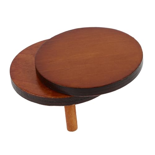 VICASKY Miniatur-puppenhaus-zubehör Maßstab 112 Couchtisch Aus Holz Für Bastelsets Jungen Und Mädchen Spielzeug von VICASKY